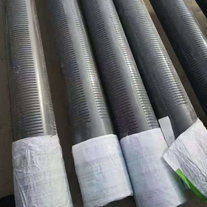 Tubos de plástico UPVC Premium 2 "<span class=keywords><strong>4</strong></span>" 6 "Tubos de pozo DN40 a DN400 Filtro roscado ranurado Opciones ranuradas Material de PVC - Product Image 1