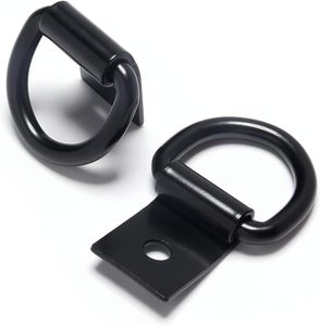 SBYLTEK PJ 044 D Ring Tie Anchors Heavy Duty <b>Trailer</b> Lashing <b>Cargo</b> Net Truck Bed Garage Pickup SUV Workshops 1.37 Lbs - Product Image 6