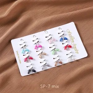 Have more design Simple Brooch Buckle Accessories fashion jewelry manufacturers direct sale clips scarf pins hijab muslim