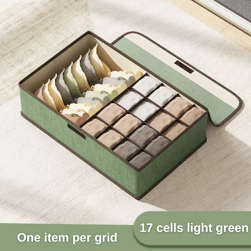 17 cells light green