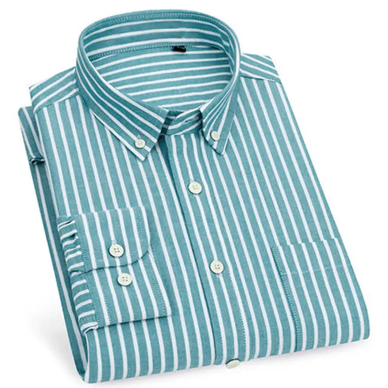 OEM ODM Custom Labels 100% Cotton Shirt Designer for Men Dress Shirts