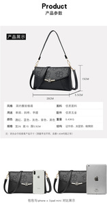 Bolsos de Diseñador de Lujo para Mujer, Bolsos de Hombro, Bolsos de Moda al por Mayor, Bolsos de Mano de Cuero PU para Mujer - Product Image 3