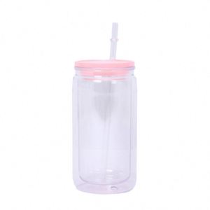 2026 Hot-Selling 16oz <b>Plastic</b> <b>Straw</b> Cup Eco-Friendly Acrylic Jelly-Colored Dishwasher Safe for <b>Drink</b> Water Parties and Tours - Product Image 1
