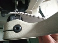 Machine à coudre pour fourrure et cuir QS-450F, pour fourrure moyenne et lourde
