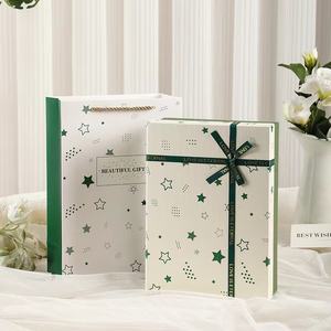 Heaven and Earth Cover Bow Gift Giving Lunch Box Packaging Día del maestro Logotipo personalizado Caja de regalo Premium Auto Perfume Caja de regalo - Product Image 5