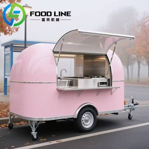 Mini-tricycle électrique pour la vente de nourriture, remorque alimentaire à gaz pour grillades de poulet, chariots et remorques alimentaires, remorque alimentaire à vélo - Product Image 2