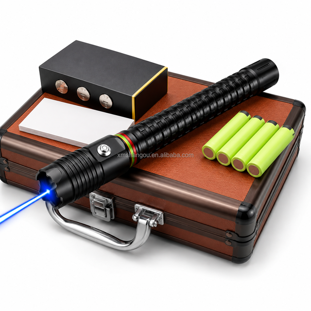 Wholesale 450nm Long-Range Blue Laser Pointer Pen 5 Pattern Starry Beam Power Laser Pointer High Visibility Laser Pointers