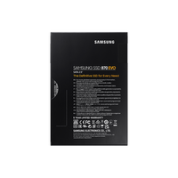 Disque SSD interne Samsung 870 EVO SATA 3.0 d'origine, plusieurs capacités : 500 Go, 1 To, 2 To, 4 To, en stock