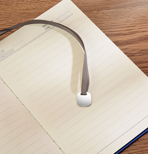 Cuaderno de tapa blanda de cuero PU con diseño de empalme de tamaño A5 personalizado de primera calidad, cuaderno diario de negocios de viaje - Product Image 4