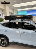 Caja de Techo Universal para Automóvil, Deportiva, de ABS, 300~400L |   Aerodinámico e Impermeable |   Sistema de Montaje Fácil para SUV y Camioneta