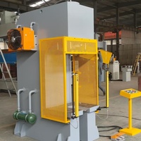 Presse hydraulique à colonne unique de type C, machine de fabrication de plaques d'immatriculation Steelseries avec moteur 5,5 kW, PLC, prix compétitif