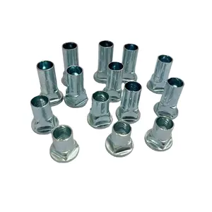 304 Stainless steel security nut / anti-disassembly cap / barrier Remove nut / galvanized round carriage nut M6 M8