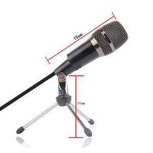 Microphone à condensateur avec trépied, avec USB, pour enregistrement, microphone de jeu, podcast - Product Image 5
