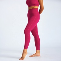 JIEJIN-Collants athlétiques de course sans couture sur le devant, leggings de yoga pour femmes