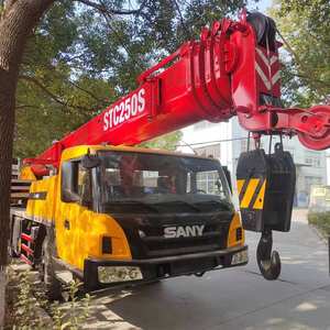 Multi-ขายส่งราคาเดิมจีนruckเครนยกรถบรรทุกเครื่องSTC250H STC250 STC250Hใช้25ton 25tonsเครนMade In - Product Image 2