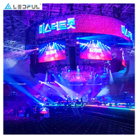 Module LED flexible 200*150mm, pleine couleur, sonore, cylindrique, écran vidéo personnalisable pour mur d'affichage LED