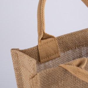 Sac fourre-tout en lin personnalisé avec poignée en corde et <span class=keywords><strong>taux</strong></span> de clic élevé pour la promotion de marques écologiques et l'utilisation quotidienne - Product Image 2