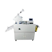 A3 Air alimentant la machine de stratification chaude d'étiquettes automatiques de plastifieuse thermique économique avec la feuille facultative Sleeking