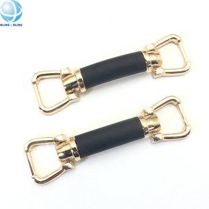 Hebilla de 72 mm con diseño de mordaza de caballo en negro, blanco, marrón y dorado, hebilla de doble anillo en <span class=keywords><strong>D</strong></span> para bolsos, accesorios para zapatos tipo mocasín - Product Image 4