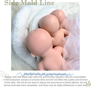 ตุ๊กตาซิลิโคนทั้งตัวขนาด 20 นิ้ว <span class=keywords><strong>เด็ก</strong></span><span class=keywords><strong>ผ</strong></span>ู้หญิงเหมือนจริง ท่าทางกำลังหลับ ทารกแรกเกิดแบบรีบอร์น สามารถเปิดปากได้ ของเล่นทำมือ - Product Image 6