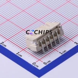 2.54-5P-LT Wire-to-Board Pin Header SMD,P=2.5mm Connector 1x5P 2.5mm Vertical Mount XH - Product Image 2