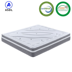 Matelas en mousse haute densité en boîte, matelas à ressorts ensachés 5 zones, taille king, queen, simple, <span class=keywords><strong>double</strong></span>, matelas à ressorts ensachés - Product Image 2