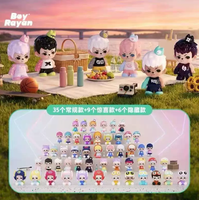 Мини-фигурки Boy Rayan в слепых коробках, милые ПВХ-игрушки, 35 обычных + 9 секретных + 6 скрытых стилей, загадочные подарочные коробки для детей