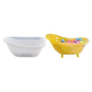 3D facile funzionamento elaborato forma di vasca da bagno <span class=keywords><strong>in</strong></span> Silicone stampo fai da te <span class=keywords><strong>in</strong></span> resina di <span class=keywords><strong>cemento</strong></span> bacinella vaso Bonsai succulento - Product Image 6