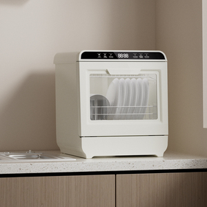 Lave-vaisselle compact intelligent entièrement automatique et portable pour camping-car, appartement, maison et restaurant, contrôlé par application NHD01012 - Product Image 2
