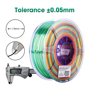 เส้นใยพิมพ์สามมิติ ESUN eSilk-PLA สีรุ้งหลากสี - Product Image 3