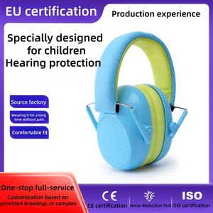 Protetores Auriculares Reutilizáveis de Material ABS Dobráveis para Aprendizado Infantil, Dormitórios Estudantis, Prevenção de Ruído e Silêncio, Personalizáveis - Product Image 5