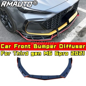 Car Front Bumper <b>Lip</b> Front Bumper Splitter Diffuser Body Kit For Third generation MG 6pro 2021 Car Accessories - Product Image 2