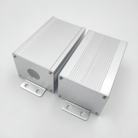 Caja de Control de Aluminio Extruido Personalizada de 50*40mm, Anodizada IP54, Chasis para Pruebas y Mediciones, Instrumento de Laboratorio Médico, Adquisición de Datos