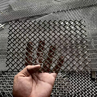 Maille métallique décorative de haute qualité Yuchen pour portes d'armoires – Idéale pour la décoration de restaurants
