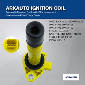 Bobina di Accensione ad Alte Prestazioni ARKAUTO 30520-RNA-A01 099700101 UF582 per <span class=keywords><strong>HONDA</strong></span> Civic <span class=keywords><strong>Accord</strong></span> 1.8 2.0 <span class=keywords><strong>2.4</strong></span> R20A1 K24A1 R18A1 - Product Image 4