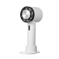 MIni ventilador de escritorio portátil de diseño Turbo, productos de verano, refrigeración de Semiconductor con soporte para teléfono móvil