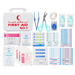 חם מכירה עזרה ראשונה 5/10/25/50/100 אדם ערכת עזרה ראשונה חכמה עבור עסקים, ארון עזרה ראשונה פלסטיק גדול עם תרופות - Product Image 2