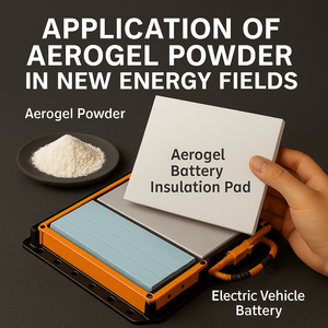 Aerogel de Sílice Fina Hidrofóbico en Polvo AIRG-9030M |   25-30 m |   Epoxi/PU/Silicona de Dispersión Superior |   Conductividad Térmica - Product Image 3