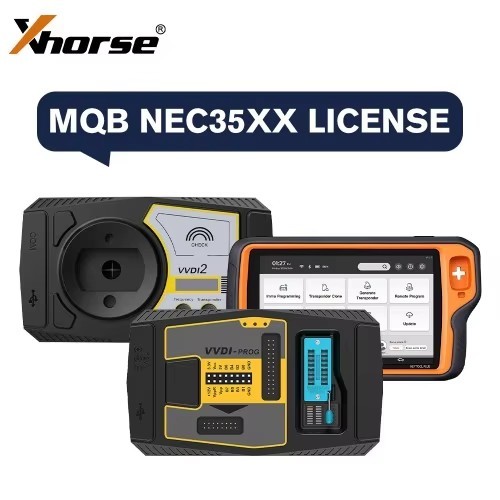 2026 XHORSE MQB Add Key & All Keys Lost License for Key Tool Plus PAD / VVDI2 + VVDI Prog