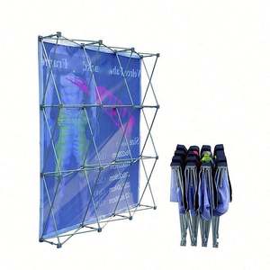 Precio de Fábrica, Alta Calidad, Resistente, Promocional, Personalizado, Banner de Fondo Retráctil de Aluminio para Exposiciones - Product Image 5