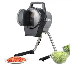 2024 Restaurant vegetable chopper Desktop Ginger shredder industry ginger shredder Condiment slicing machine for hotel