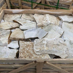 China Nature White <strong>Quartzite</strong> <strong>Stacked</strong> <strong>Stone</strong> Veneer Loose <strong>Stone</strong> for Exterior Wall <strong>Cladding</strong> - Product Image 6