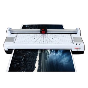 A3 <b>Laminator</b> With Paper Cutting And Beveling Function For Photo And Book Lamination Quiet Operation 330mm Glue Width - Product Image 2
