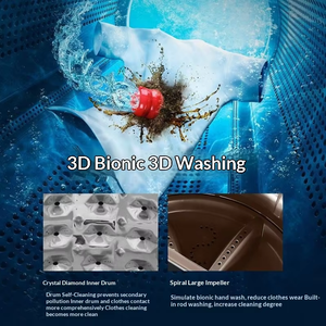 Vente directe d'usine, hébergement hôtelier spécialement conçu pour les dortoirs, <span class=keywords><strong>machine</strong></span> à <span class=keywords><strong>laver</strong></span> entièrement automatique de <span class=keywords><strong>petite</strong></span> <span class=keywords><strong>taille</strong></span> pour les foyers - Product Image 2