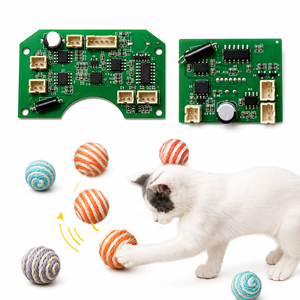 โรงงานผลิตโมดูลบอร์ดควบคุม PCBA PCB ของเล่นสัตว์เลี้ยงอัจฉริยะแบบกำหนดเอง เทคโนโลยีเซ็นเซอร์อัจฉริยะ ตรวจจับการเคลื่อนไหว เสียง และการโต้ตอบ - Product Image 1