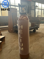 ISO9809-3 150Bar 10L oxygène azote Argon hélium CO2 réservoir bouteille de cylindre pour médical