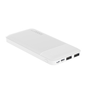 Bluetimes Power Bank portabel, stasiun daya portabel ramping kapasitas 10000mAh Strip daya USB baterai Lithium Ion
