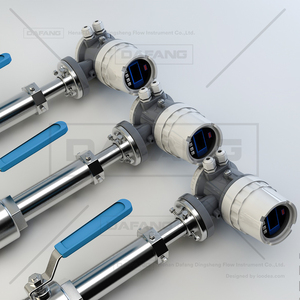 Steck-In-LCD-Anzeige IP68 Einsatztyp Fluss Meer Durchflussmesser DN300 elektromagnetisches Flussmittel für flüssiges Wasser Durchflussmesser - Product Image 4