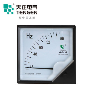 Medidor de Frecuencia Tengen 42L6 45-55Hz Tipo Puntero, Hertzómetro para Medición Eléctrica - Product Image 3