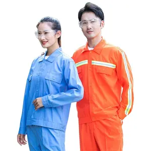 Jumpsuit keselamatan kerja pria, bekerja tahan air, setelan Overall Fire, baju kerja untuk pria, dewasa PK